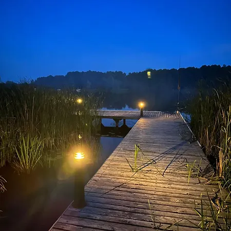 فيلة Pogo Dom Nad Narwia - 4 Sypialnie, Duza Sauna, Balia, Pomost, Plac Zabaw Pogorzelec (Pultusk)