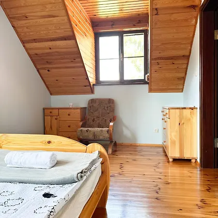 Pogo Dom Nad Narwia - 4 Sypialnie, Duza Sauna, Balia, Pomost, Plac Zabaw Villa Pogorzelec (Pultusk)