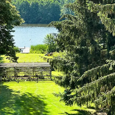 Pogo Dom Nad Narwia - 4 Sypialnie, Duza Sauna, Balia, Pomost, Plac Zabaw *