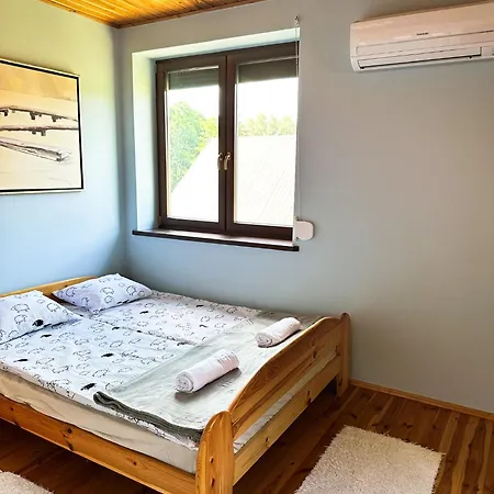 Pogo Dom Nad Narwia - 4 Sypialnie, Duza Sauna, Balia, Pomost, Plac Zabaw Pogorzelec (Pultusk)