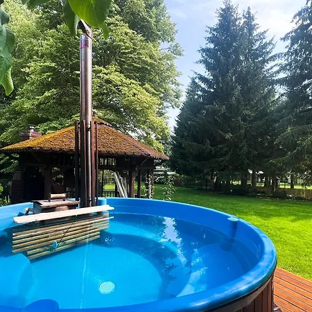 Pogo Dom Nad Narwia - 4 Sypialnie, Duza Sauna, Balia, Pomost, Plac Zabaw Pogorzelec (Pultusk)