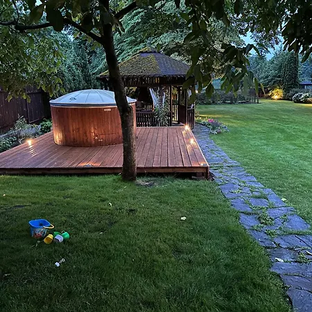 Pogo Dom Nad Narwia - 4 Sypialnie, Duza Sauna, Balia, Pomost, Plac Zabaw Pogorzelec (Pultusk)