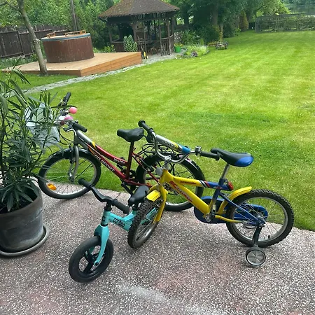 Villa Pogo Dom Nad Narwia - 4 Sypialnie, Duza Sauna, Balia, Pomost, Plac Zabaw *