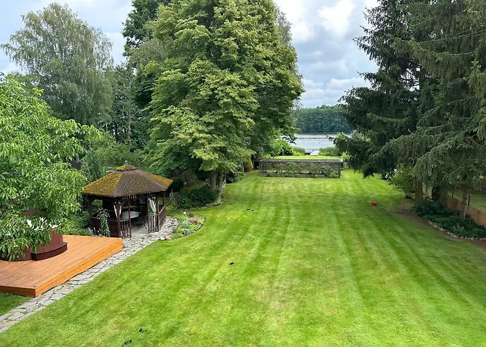 Pogo Dom Nad Narwia - 4 Sypialnie, Duza Sauna, Balia, Pomost, Plac Zabaw *