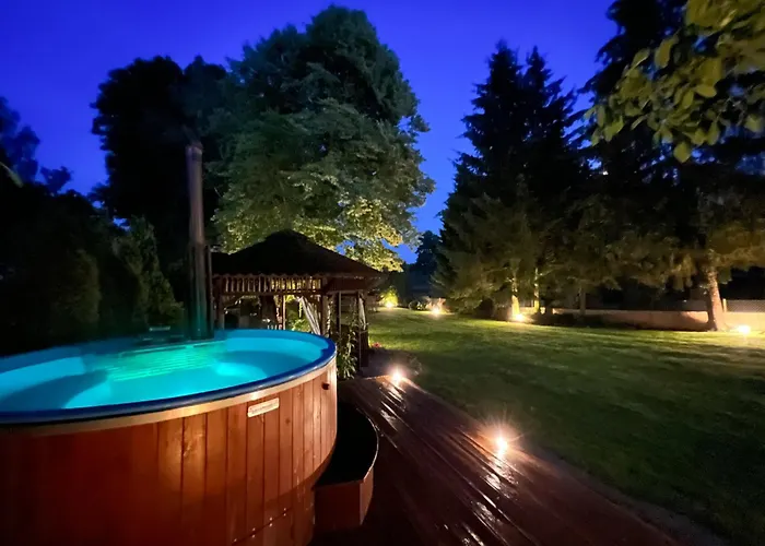 Pogo Dom Nad Narwią - 4 Sypialnie, Balia, Własny Pomost, Plac Zabaw Pogorzelec (Pultusk)