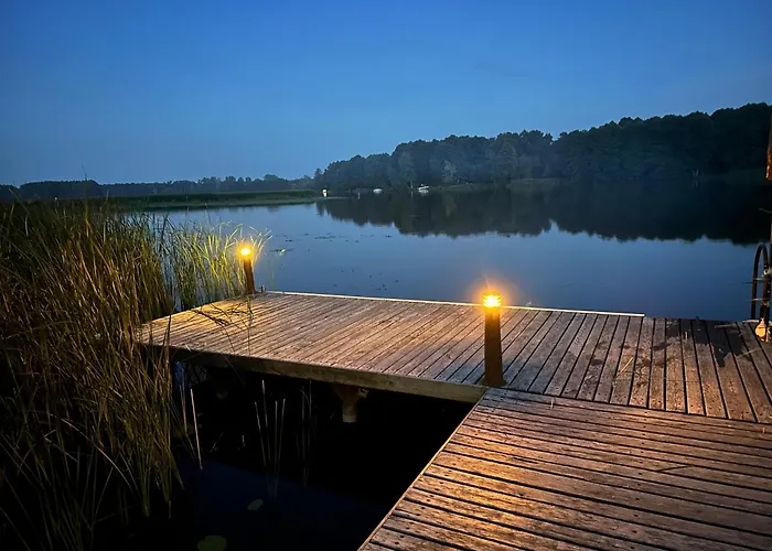 Willa Pogo Dom Nad Narwią - 4 Sypialnie, Balia, Własny Pomost, Plac Zabaw *