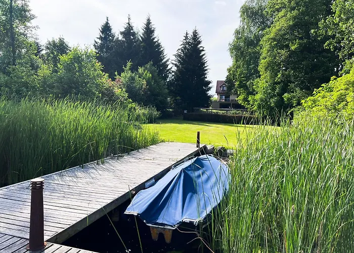 Villa Pogo Dom Nad Narwia - 4 Sypialnie, Duza Sauna, Balia, Pomost, Plac Zabaw Pogorzelec (Pultusk)