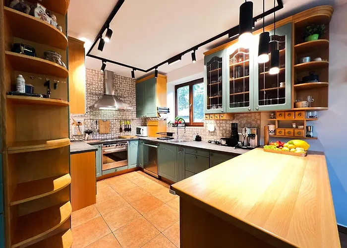 Pogo Dom Nad Narwia - 4 Sypialnie, Duza Sauna, Balia, Pomost, Plac Zabaw * Pogorzelec (Pultusk)