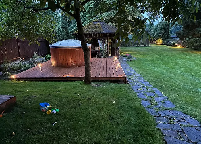 Pogo Dom Nad Narwią - 4 Sypialnie, Balia, Własny Pomost, Plac Zabaw Pogorzelec (Pultusk)