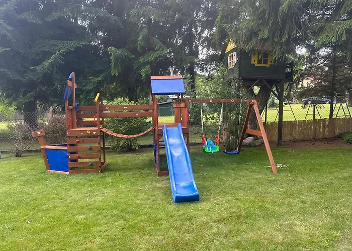 Pogo Dom Nad Narwia - 4 Sypialnie, Duza Sauna, Balia, Pomost, Plac Zabaw