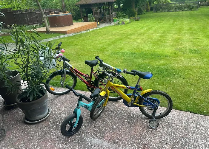 Villa Pogo Dom Nad Narwia - 4 Sypialnie, Duza Sauna, Balia, Pomost, Plac Zabaw *