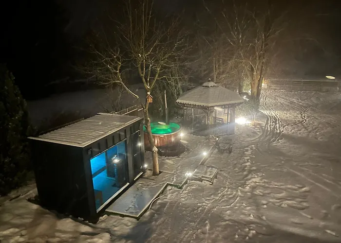 Pogo Dom Nad Narwia - 4 Sypialnie, Duza Sauna, Balia, Pomost, Plac Zabaw